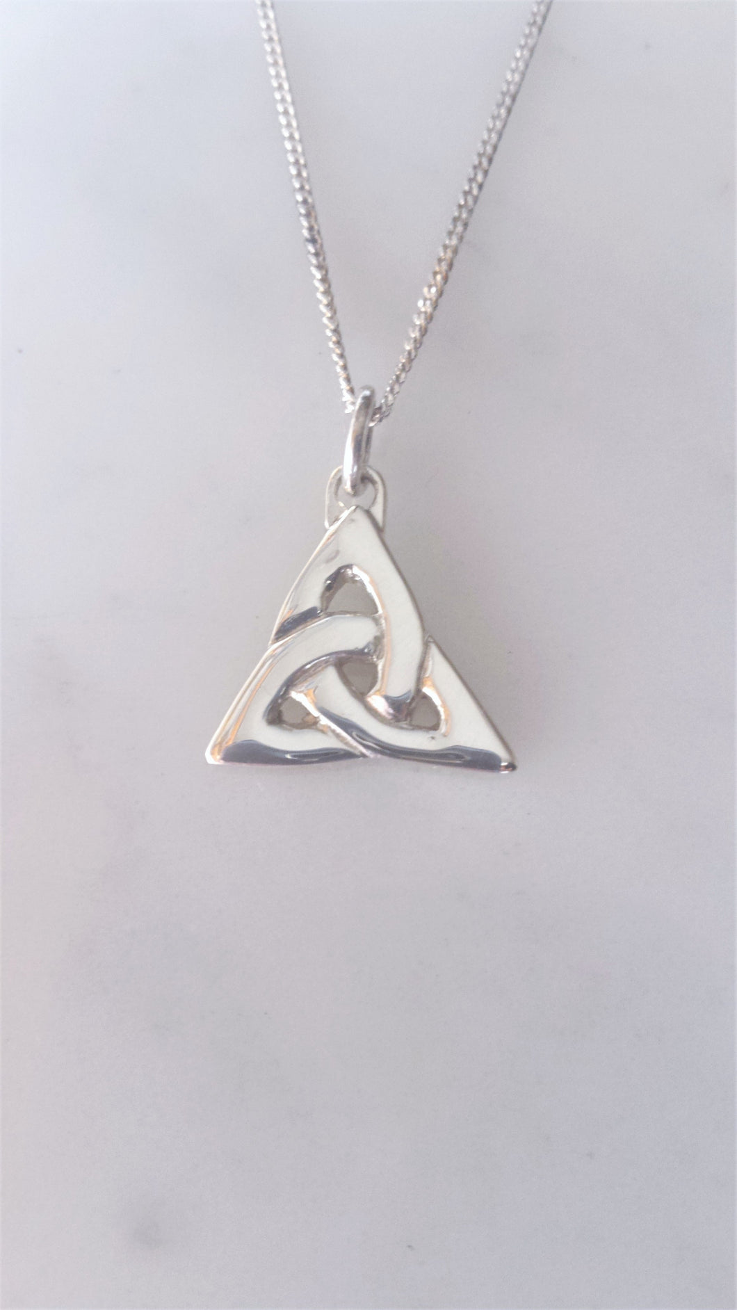 Celtic Trinity Knot in sterling silver