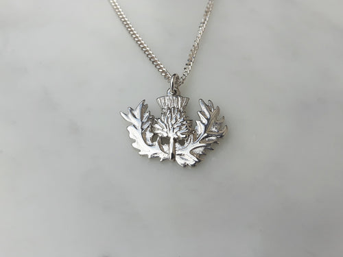 Scottish Thistle Pendant